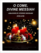 O Come, Divine Messiah SATB choral sheet music cover